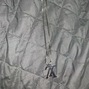 LOUIS VUITTON LV Upside Down Necklace Gold 734813